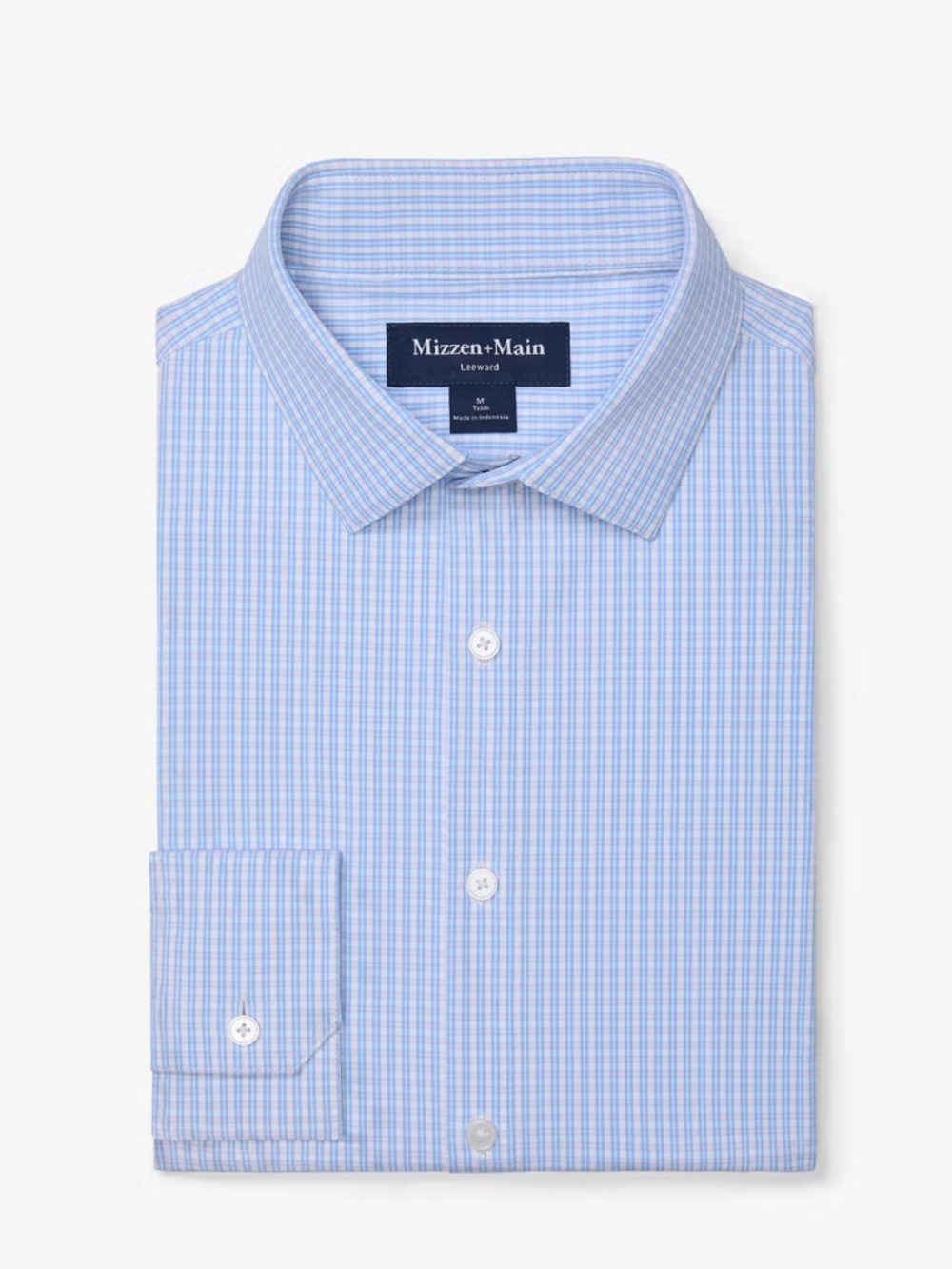 MM Leeward Shirt Cornflower Winston Check